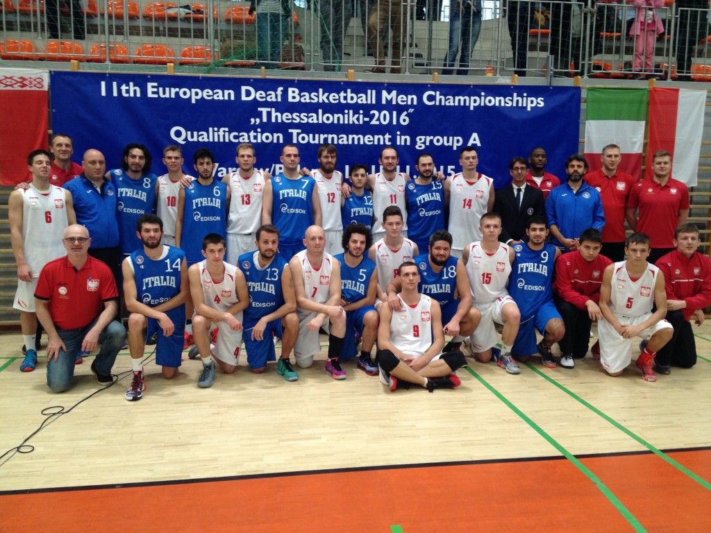 Basketball Group A - Italy and Poland